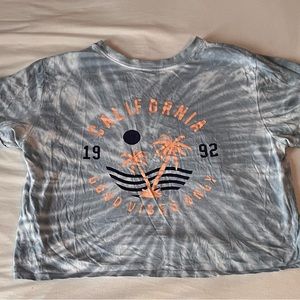 Tie-dye Cropped Tee